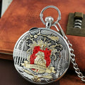 Wizard House Pocket Watch Music Box – 4 House Collection