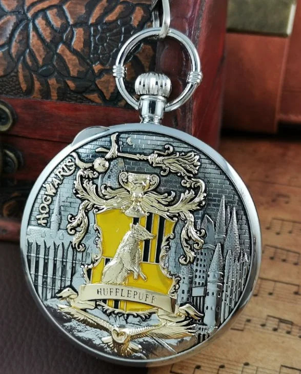 Wizard House Pocket Watch Music Box – 4 House Collection