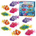 Swimming Robot Fish – LED Light Up Interactive Toy for Water