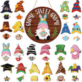 Interchangeable Wooden Gnome Decor – Holiday & Seasonal