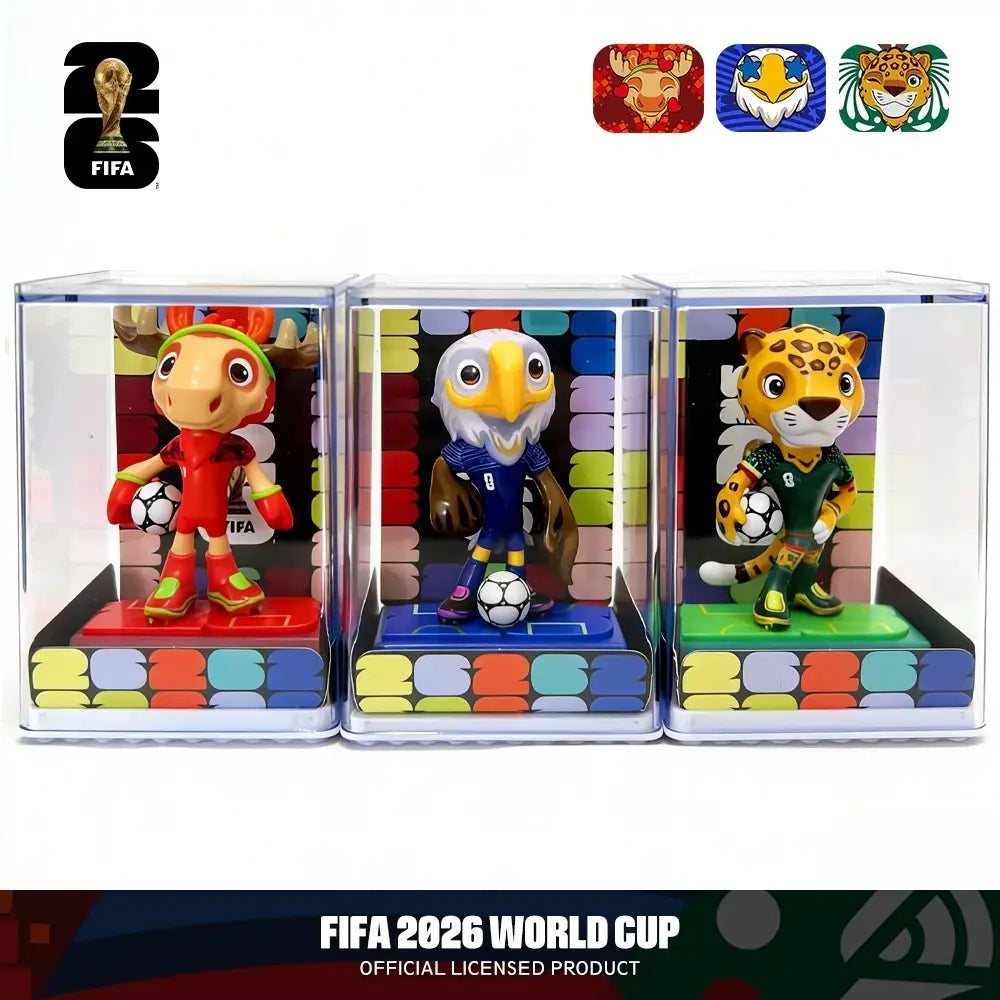 2026 FIFA World Cup Mascot Collectible Set – Official Licensed Figurines