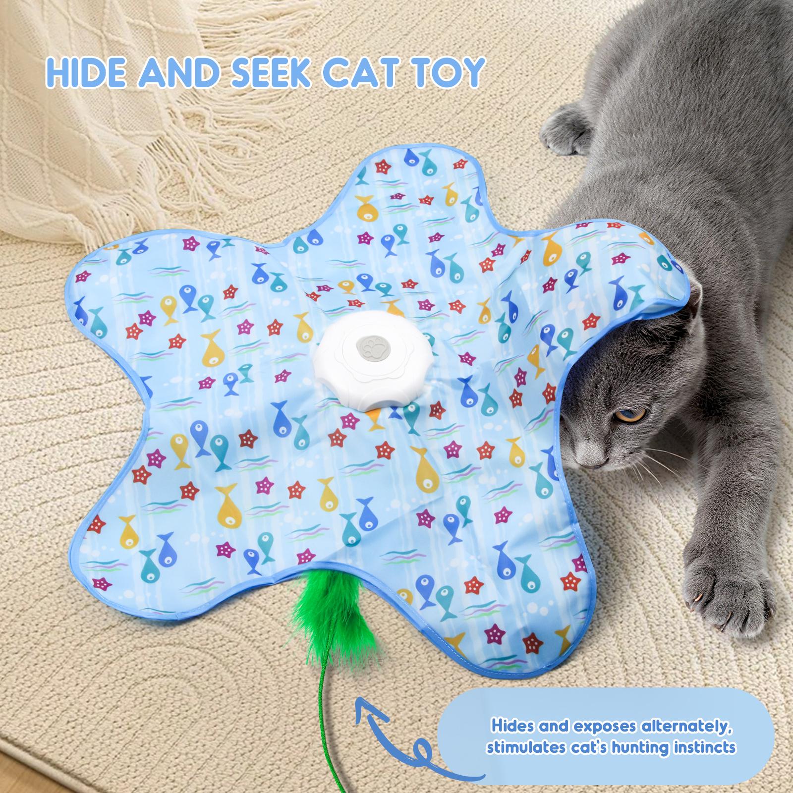 Interactive Star Cat Toy – Chew & Hunting Enrichment Toy