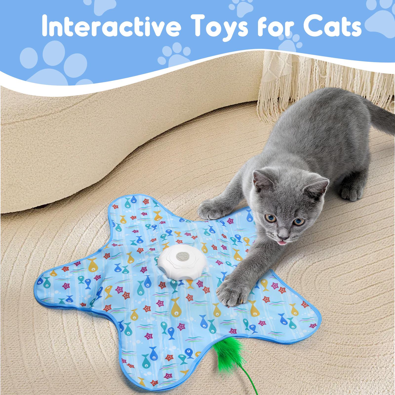 Interactive Star Cat Toy – Chew & Hunting Enrichment Toy